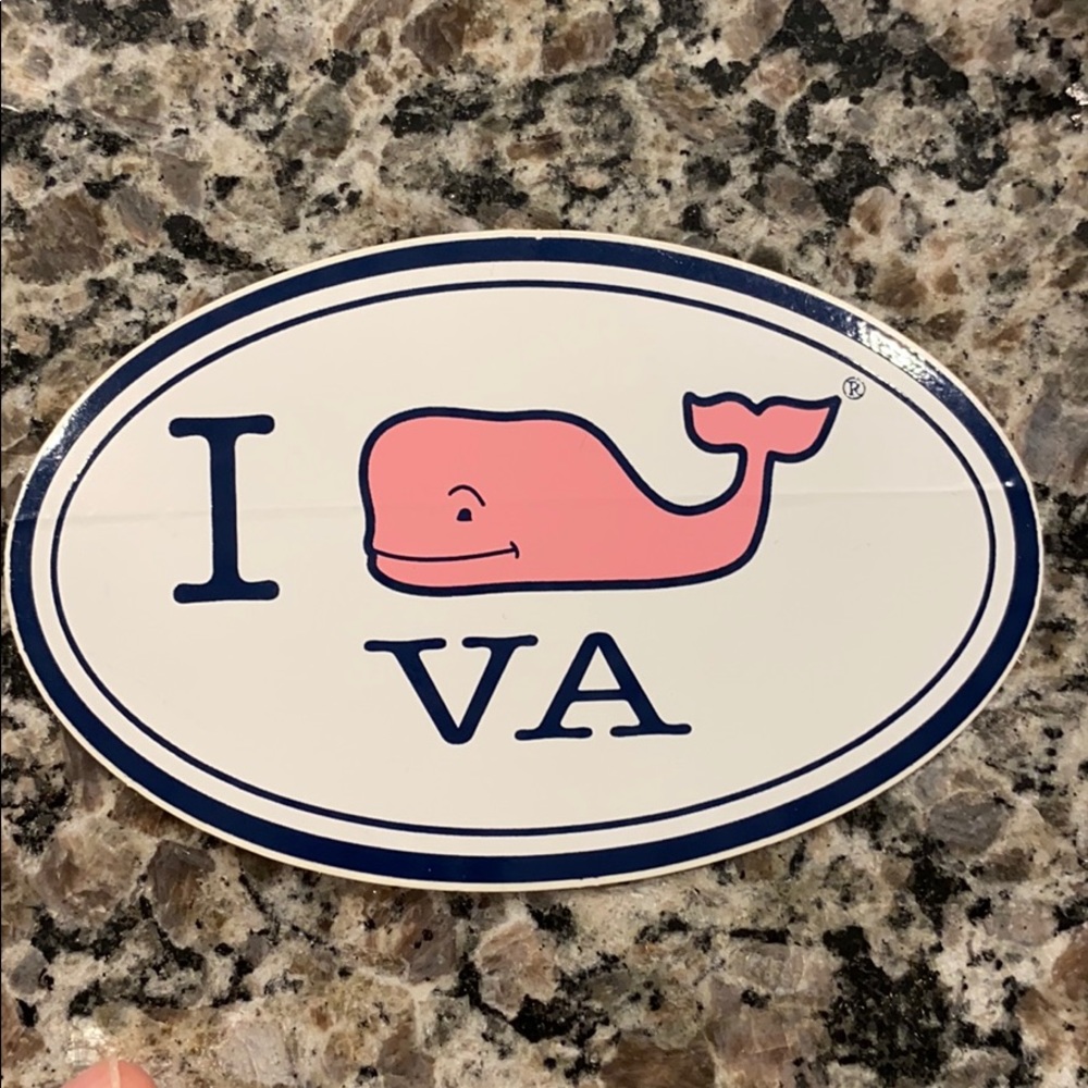 Vineyard vines I  🐳 Virginia sticker